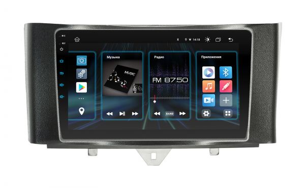 Штатна магнітола Incar DTA4-1529 для Mercedes-Benz Smart 2011-2015