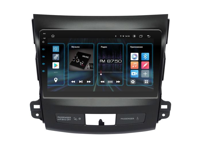 Штатная магнитола Incar DTA4-6181 для Mitsubishi Outlander XL 2006-2012
