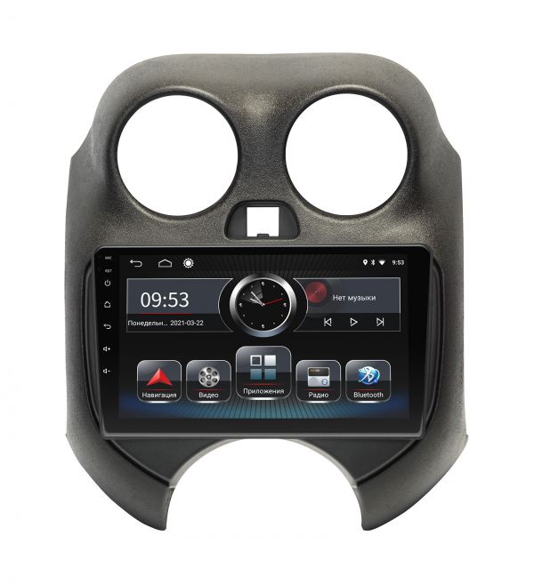 Штатна магнітола Incar PGA2-6225 для Nissan Micra 2010–2013