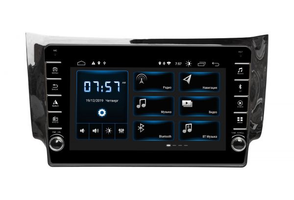 Штатна магнітола Incar DTA-6224R для Nissan Tiida 2015-2019, Sentra 2012-2019
