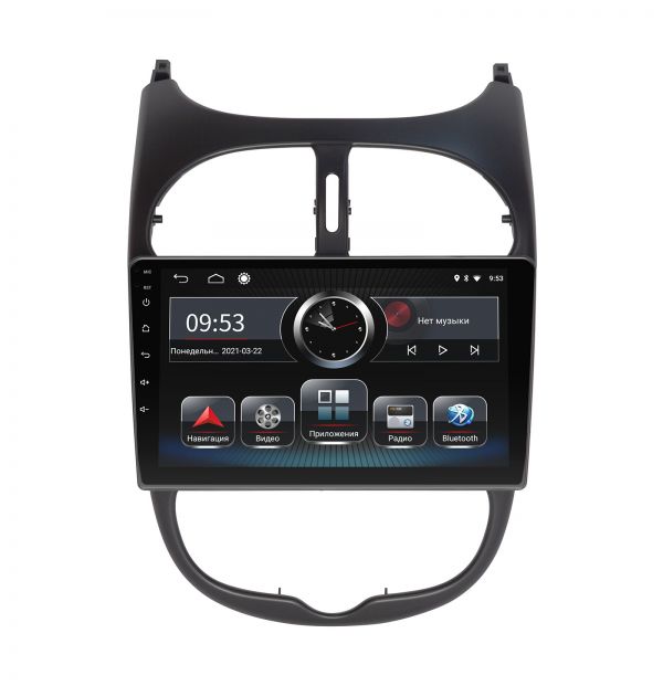 Штатна магнітола Incar PGA2-7007 для Peugeot 206 Штатна магнітола Incar PGA2-7007 для Peugeot 206