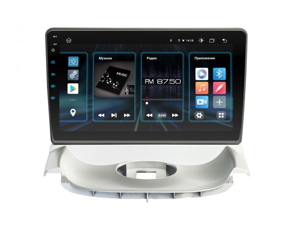 Штатна магнітола Incar DTA4-7006 для Peugeot 206 Штатна магнітола Incar DTA4-7006 для Peugeot 206