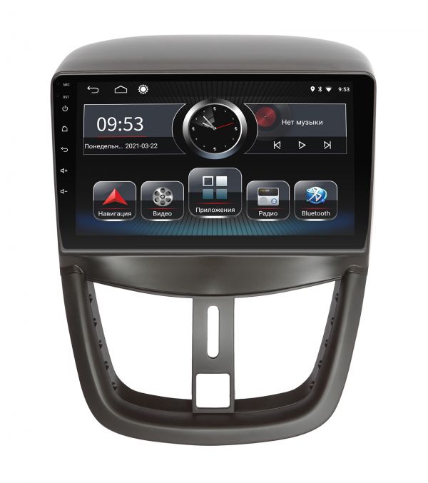 Штатна магнітола Incar PGA2-7008 для Peugeot 207 Штатна магнітола Incar PGA2-7008 для Peugeot 207