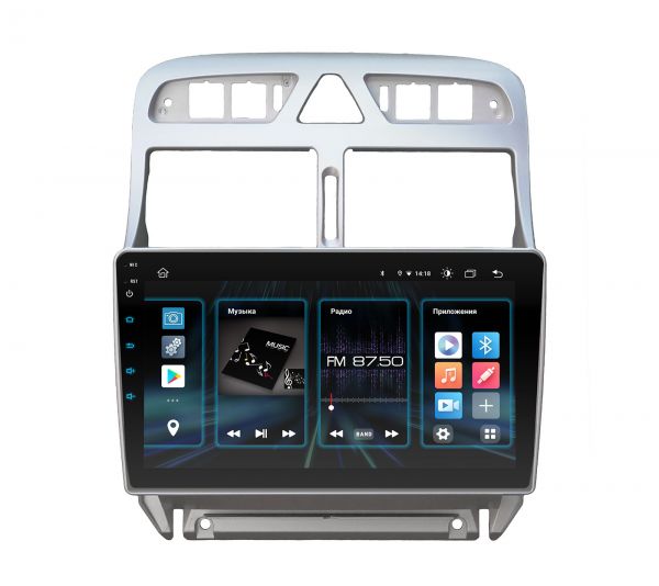 Штатна магнітола Incar DTA4-7005 для Peugeot 307 Штатна магнітола Incar DTA4-7005 для Peugeot 307