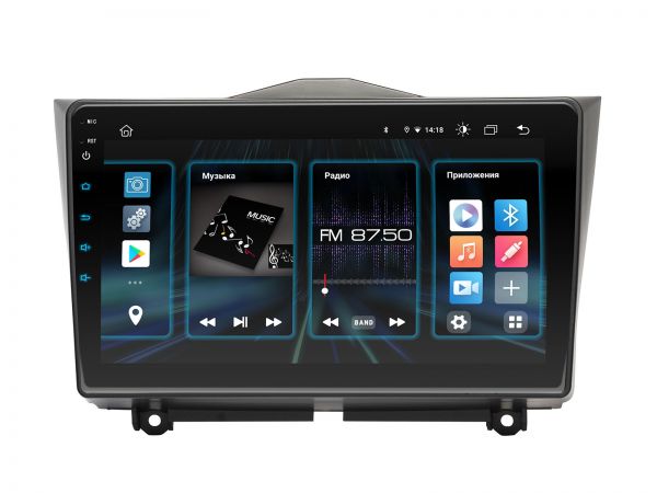 Штатна магнітола Incar DTA4-1830 для Lada Granta 2018+
