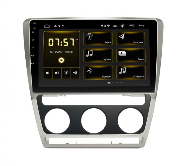 Штатна магнітола Incar DTA-1069 для Skoda Octavia A5 2008-2013