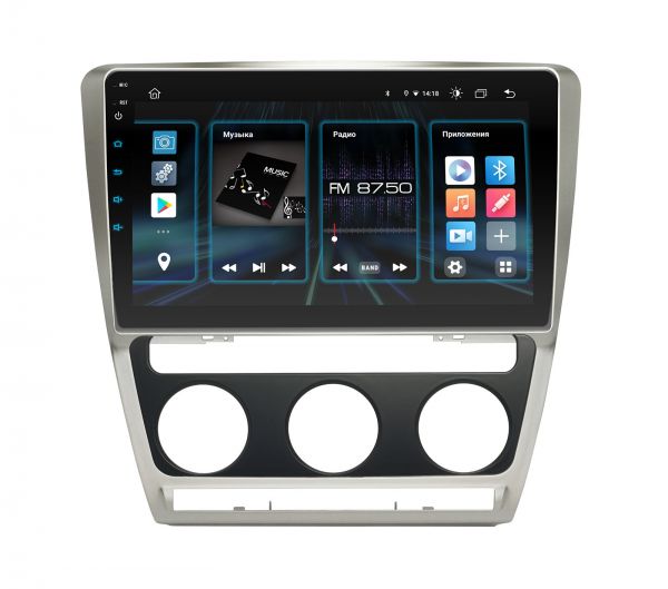 Штатна магнітола Incar DTA2-1069 для Skoda Octavia A5 2008-2013