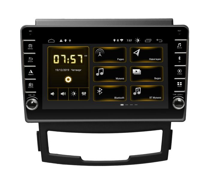 Штатная магнитола Incar DTA-5009R для Ssang Yong Action 2011-2013, Korando 2010-2013