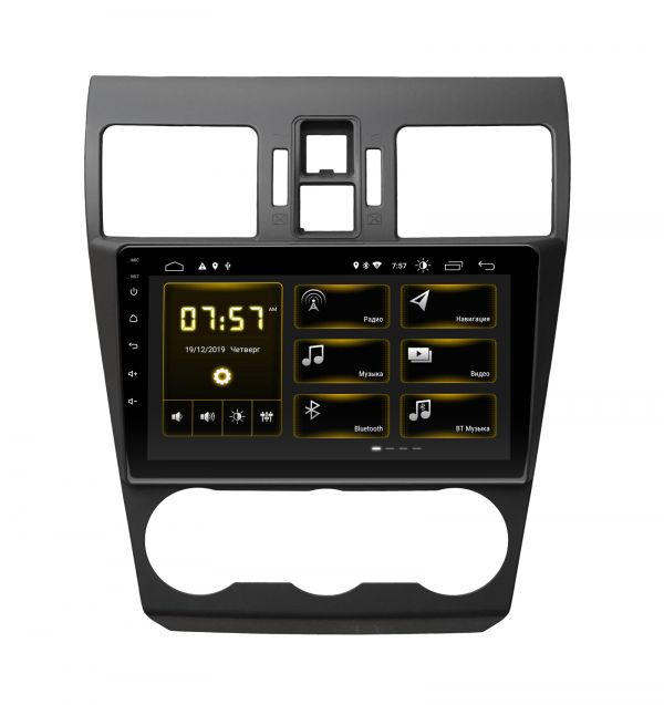 Штатна магнітола Incar DTA-5012 для Subaru Forester 2012-2015, Impreza 2012-2015,  WRX 2012-2015, XV 2012-2015