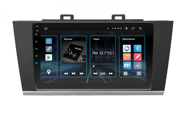 Штатна магнітола Incar DTA4-5014 для Subaru Legacy 2014+, Outback 2014+