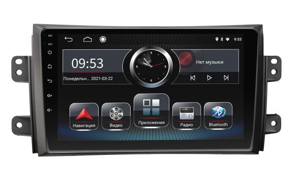 Штатна магнітола Incar PGA2-0703 для Suzuki SX4 2007-2013 Штатна магнітола Incar PGA2-0703 для Suzuki SX4 2007-2013