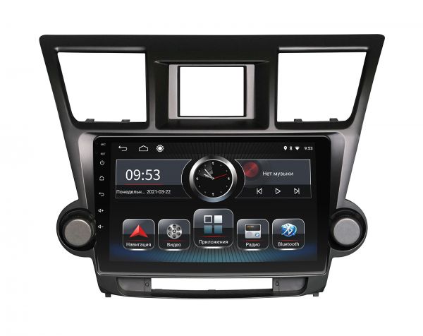 Штатна магнітола Incar PGA2-2323 для Toyota Highlander 2008–2013