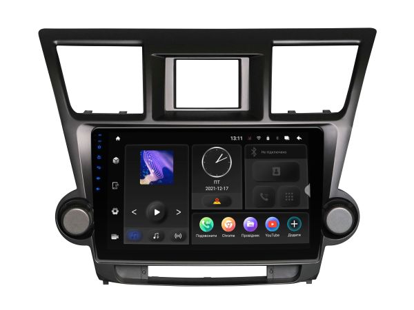 Штатна магнітола Incar TMX-2323 для Toyota Highlander 2008-2013