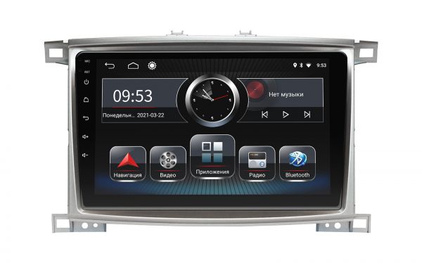 Штатна магнітола Incar PGA2-2325 для Toyota Land Cruiser 100 2003-2008 Штатна магнітола Incar PGA2-2325 для Toyota Land Cruiser 100 2003-2008