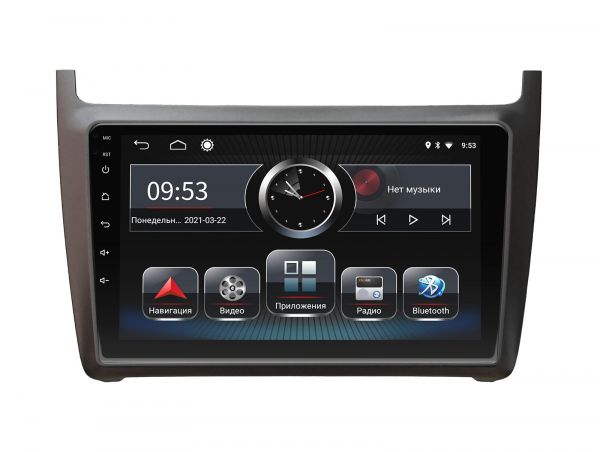 Штатна магнітола Incar PGA2-1078 для Volkswagen Polo 2009+ Штатна магнітола Incar PGA2-1078 для Volkswagen Polo 2009+