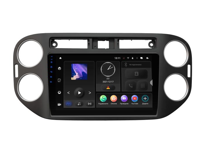 Штатная магнитола Incar TMX-1077 для Volkswagen Tiguan 2011-2016 Black