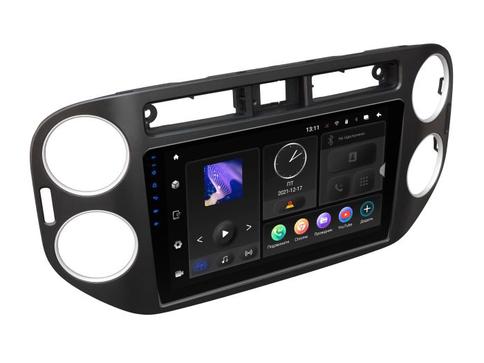 Штатная магнитола Incar TMX-1077 для Volkswagen Tiguan 2011-2016 Black