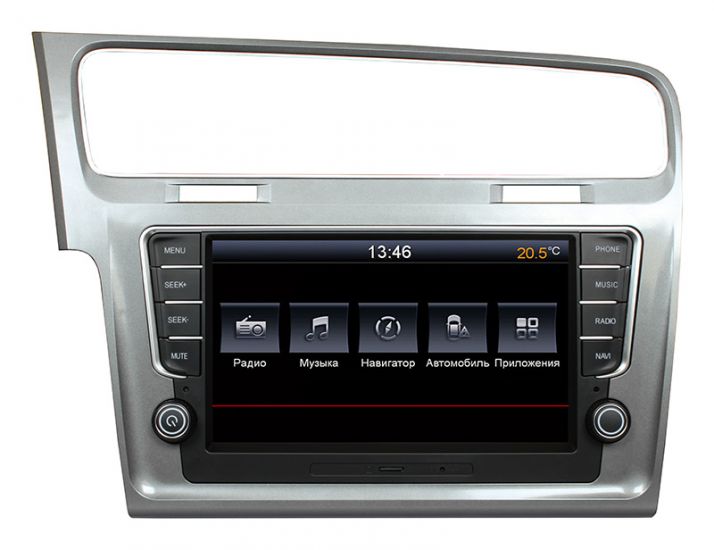 Штатная магнитола Volkswagen Golf 7 Штатная магнитола Volkswagen Golf 7