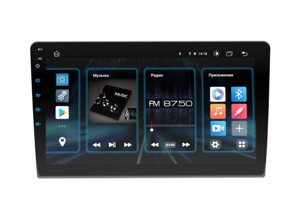 Магнитола INCAR DTA2-7709 под рамку 9" с процессором звука Магнитола INCAR DTA2-7709 под рамку 9" с процессором звука